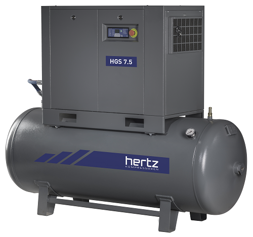Compresor de tornillo HERTZ HGS - HGS-7.5-kurutucusuz
